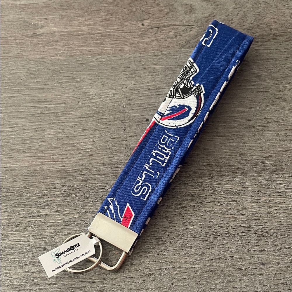 Buffalo Bills Keychain Wristlet